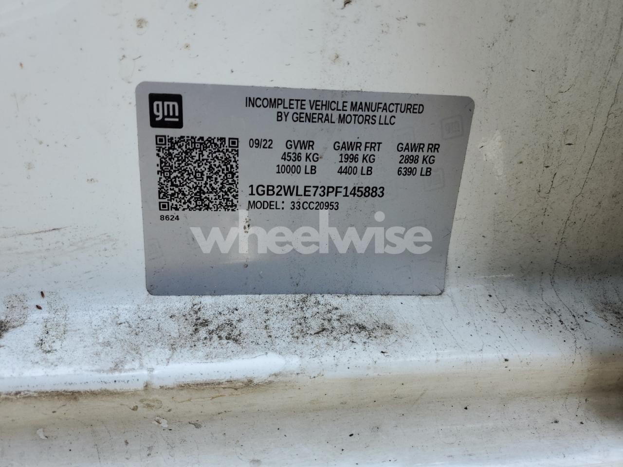 Photo 12 of 2023 CHEVROLET SILVERADO HD UTILITY / SERVICE TRUCK (VIN 1GB2WLE73PF145883)