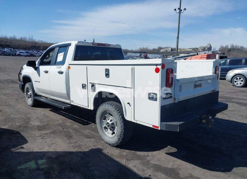 Photo 3 of 2021 Chevrolet Silverado 2500HD 4WD DOUBLE CAB LONG BED WT (VIN 1GB2YLE72MF138865)