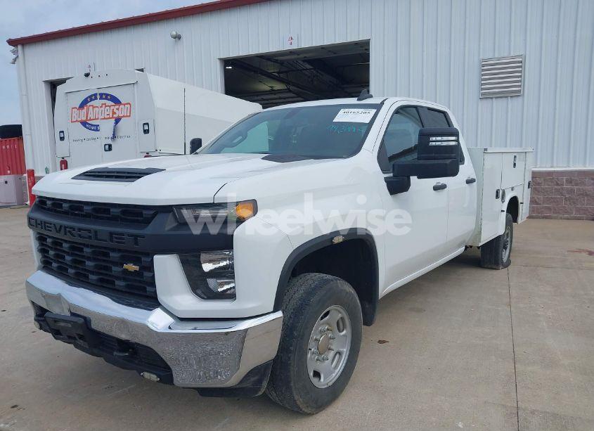 Photo 2 of 2023 Chevrolet Silverado 2500HD 4WD DOUBLE CAB LONG BED WT (VIN 1GB2YLE76PF120566)