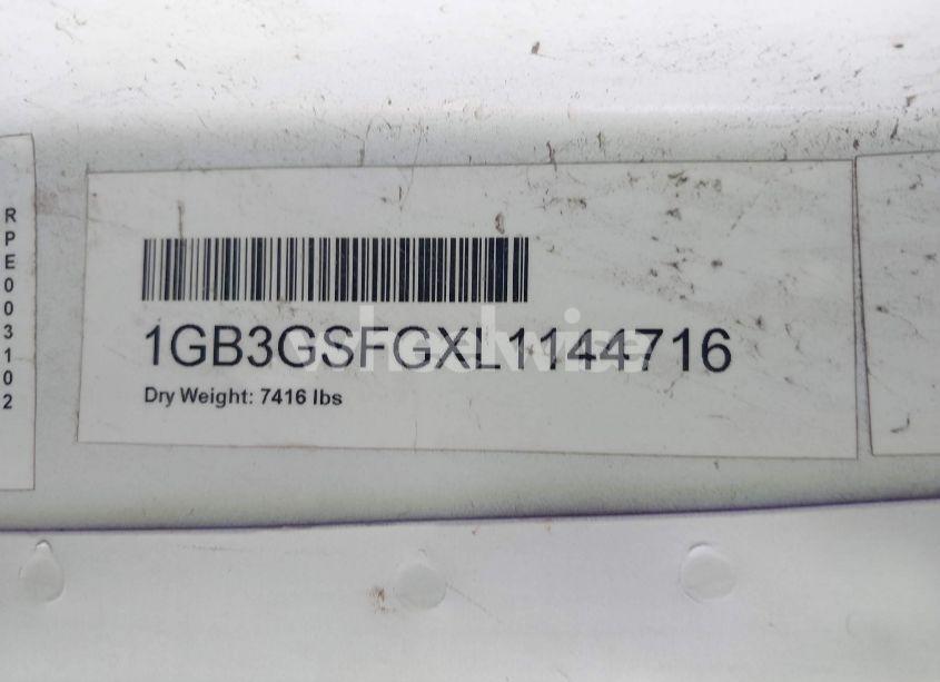 Photo 8 of 2020 Chevrolet Express CUTAWAY WORK VAN (VIN 1GB3GSFGXL1144716)