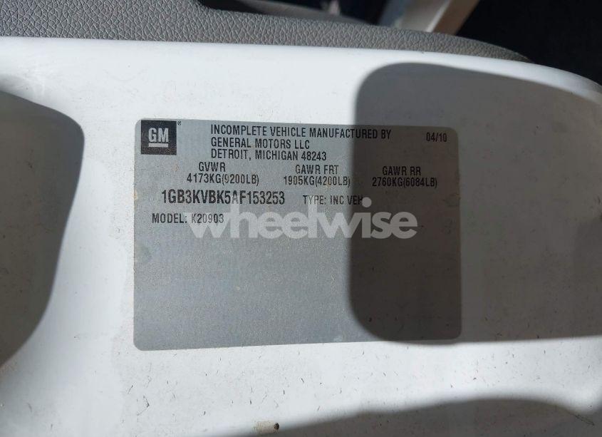 Photo 9 of 2010 Chevrolet Silverado 2500HD WORK TRUCK (VIN 1GB3KVBK5AF153253)