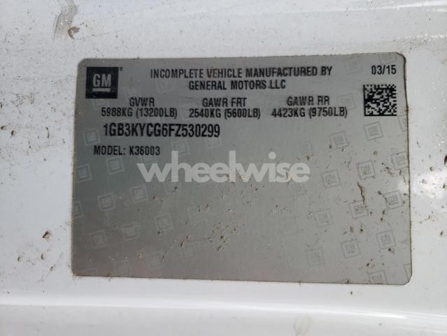 Photo 3 of 2015 CHEVROLET SILVERADO K3500 (VIN 1GB3KYCG6FZ530299)