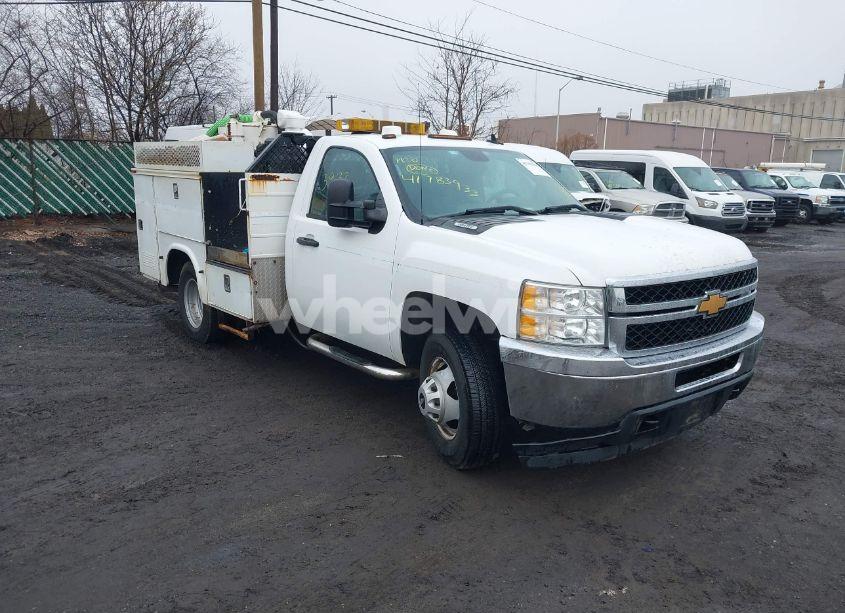 2013 Chevrolet Silverado 3500HD CHASSIS WORK TRUCK (VIN 1GB3KZCGXDF219799) main photo