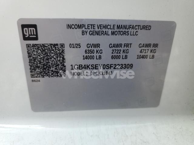 Photo 9 of 2025 CHEVROLET SILVERADO K3500 (VIN 1GB4KSEY0SF223309)