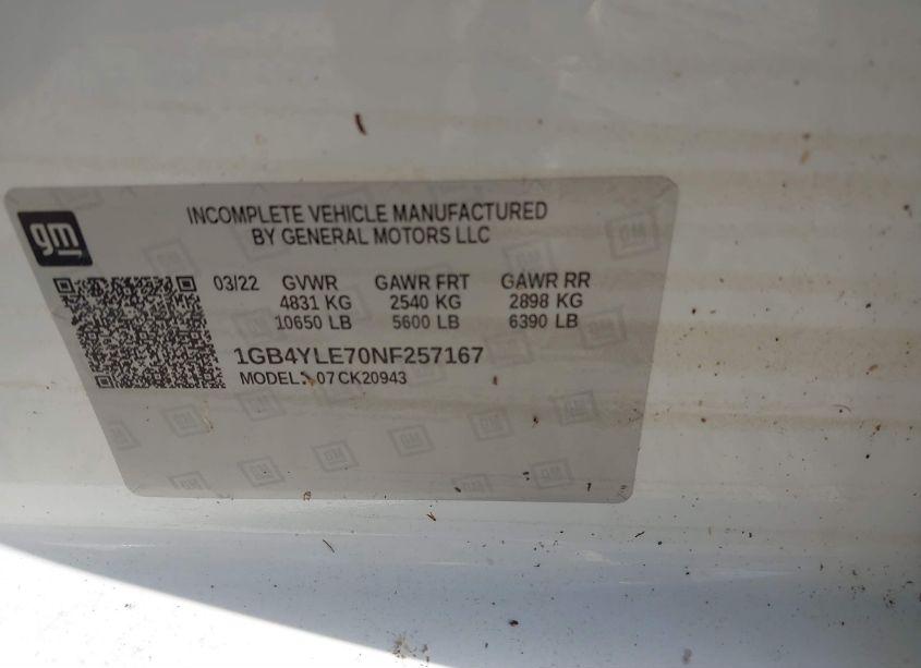 Photo 9 of 2022 Chevrolet Silverado 2500HD (VIN 1GB4YLE70NF257167)