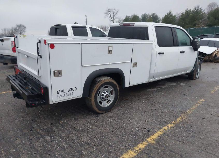 Photo 4 of 2022 Chevrolet Silverado 2500HD 4WD LONG BED WT (VIN 1GB4YLE75NF296238)