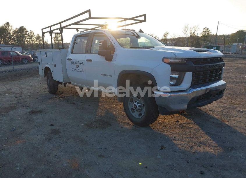 2022 Chevrolet Silverado 2500HD 4WD LONG BED WT (VIN 1GB4YLE7XNF319559) main photo