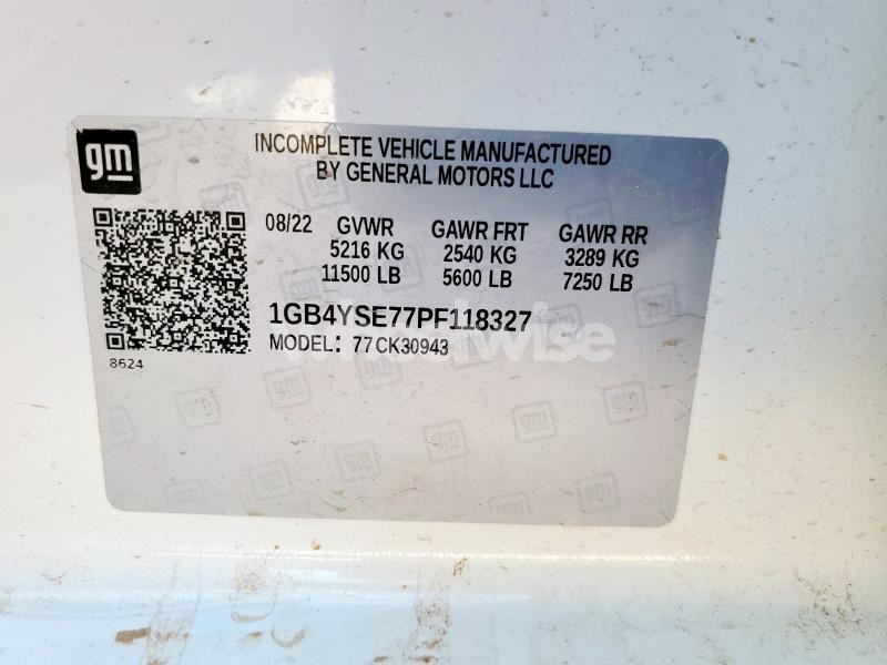 Photo 8 of 2023 CHEVROLET SILVERADO K3500 (VIN 1GB4YSE77PF118327)