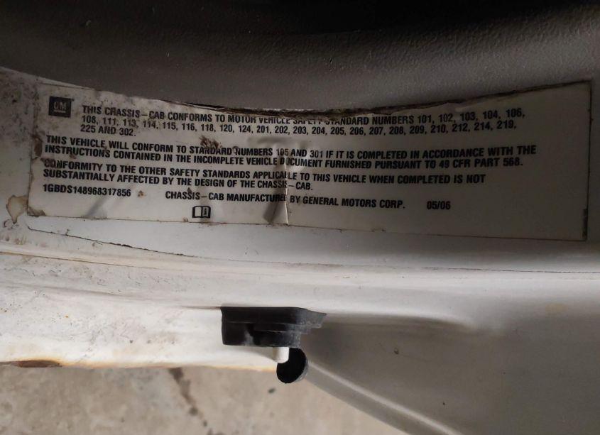 Photo 9 of 2006 Chevrolet Colorado WORK TRUCK (VIN 1GBDS148968317856)