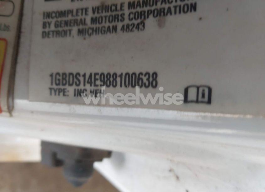 Photo 9 of 2008 Chevrolet Colorado WORK TRUCK (VIN 1GBDS14E988100638)