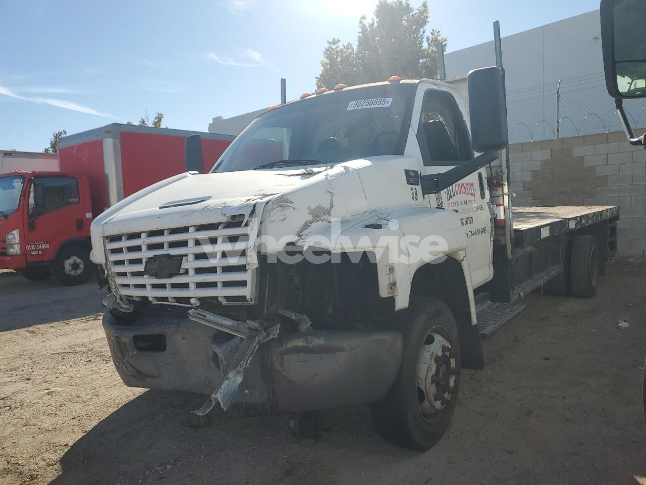 2006 CHEVROLET C5500 FLATBED TRUCK (VIN 1GBE5C1GX6F409654) main photo