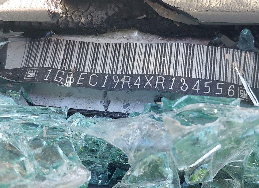 Photo 9 of 1999 Chevrolet C1500 LS (VIN 1GBEC19R4XR134556)