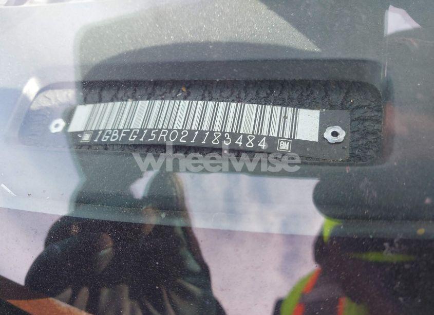 Photo 9 of 2002 Chevrolet Express (VIN 1GBFG15R021183484)