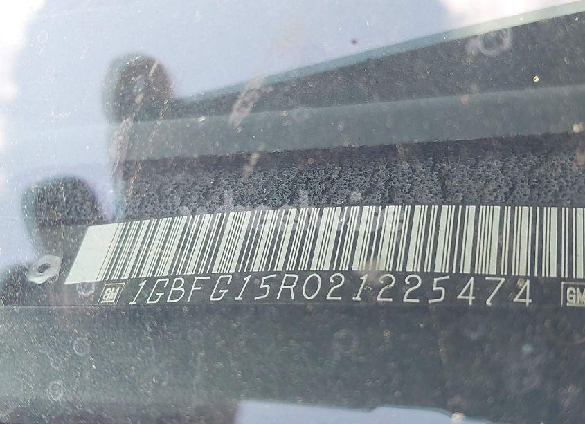Photo 9 of 2002 Chevrolet Express (VIN 1GBFG15R021225474)