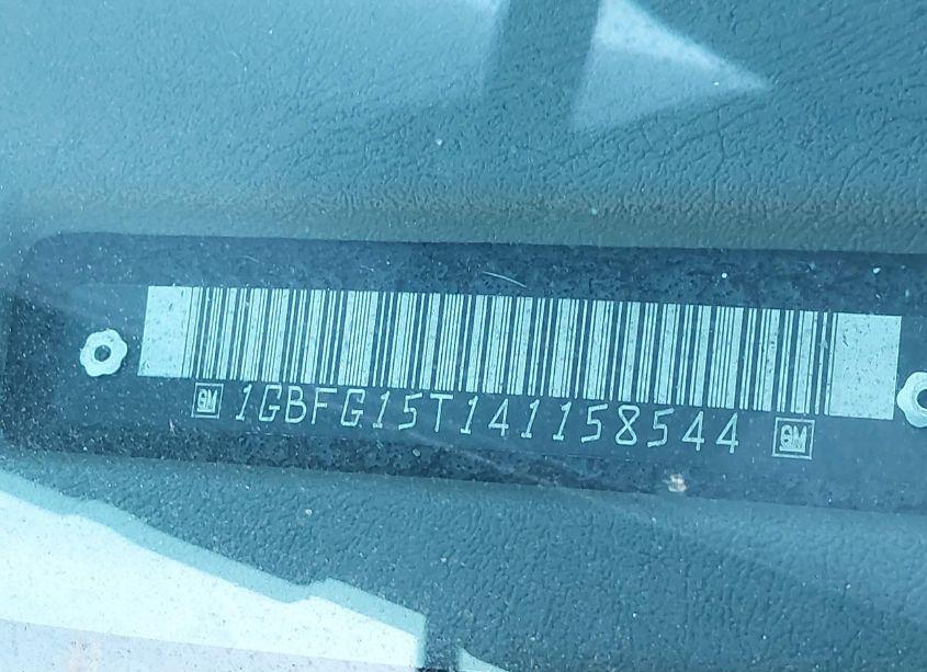 Photo 7 of 2004 Chevrolet Express (VIN 1GBFG15T141158544)