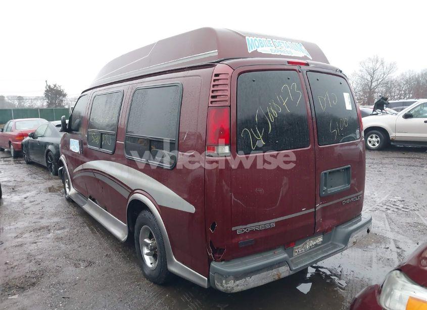 Photo 3 of 2002 Chevrolet Express (VIN 1GBFG15W521191487)