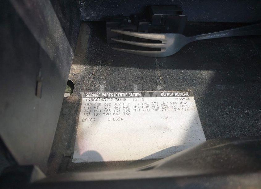 Photo 9 of 1996 Chevrolet Gmt-400 C2500 (VIN 1GBGC24R1TE172849)