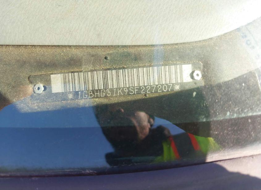 Photo 8 of 1995 Chevrolet G30 (VIN 1GBHG31K9SF227207)