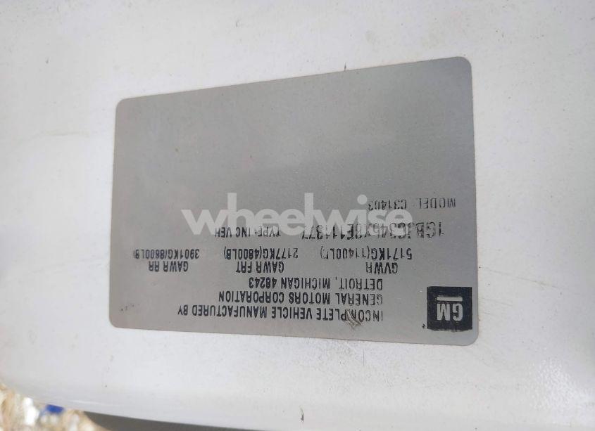 Photo 8 of 2008 Chevrolet Silverado 3500HD CHASSIS WORK TRUCK (VIN 1GBJC346X8E111377)