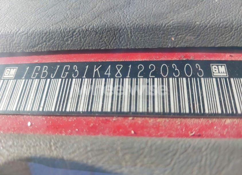 Photo 8 of 2008 Chevrolet Express CUTAWAY WORK VAN (VIN 1GBJG31K481220303)