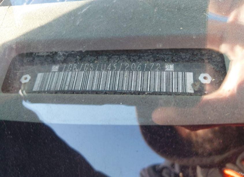 Photo 8 of 2005 Chevrolet Express CUTAWAY BASE W/C7L/C7N (VIN 1GBJG31U451206172)