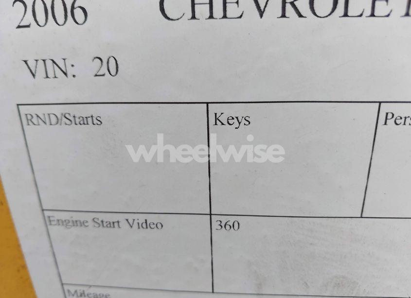 Photo 9 of 2006 Chevrolet Express CUTAWAY WORK VAN (VIN 1GBJG31UX61139305)