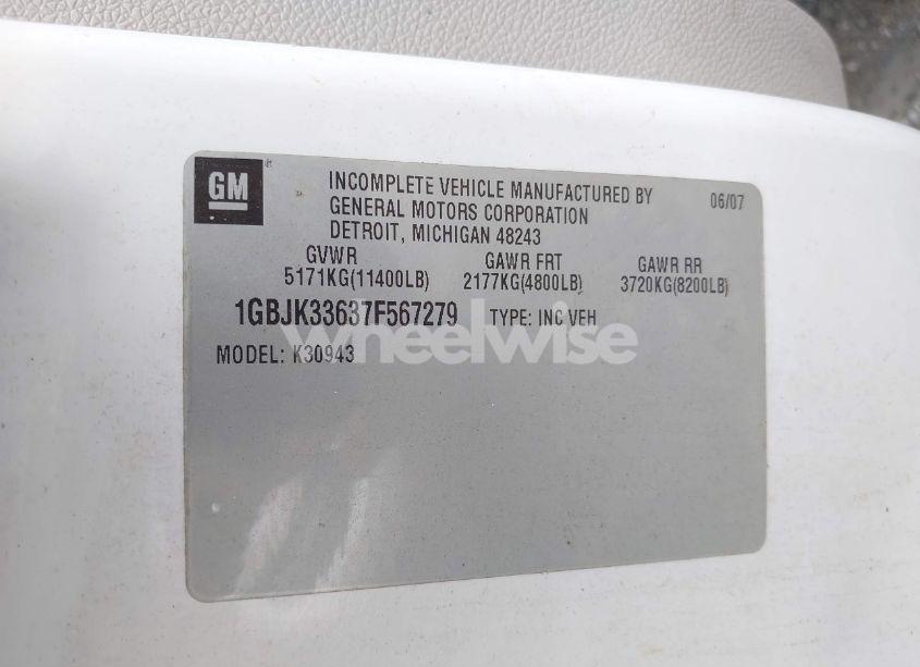 Photo 8 of 2007 Chevrolet Silverado 3500 LTZ (VIN 1GBJK33637F567279)