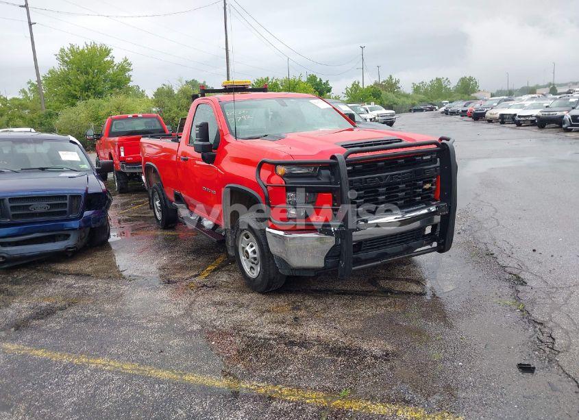 2021 Chevrolet Silverado 2500HD 2WD LONG BED WT (VIN 1GC0WLE71MF129129) main photo