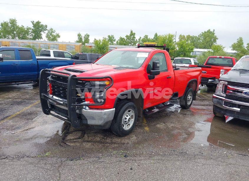 Photo 2 of 2021 Chevrolet Silverado 2500HD 2WD LONG BED WT (VIN 1GC0WLE71MF129129)