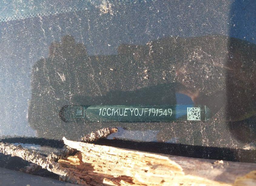 Photo 9 of 2018 Chevrolet Silverado 2500HD WT (VIN 1GC1KUEY0JF191549)