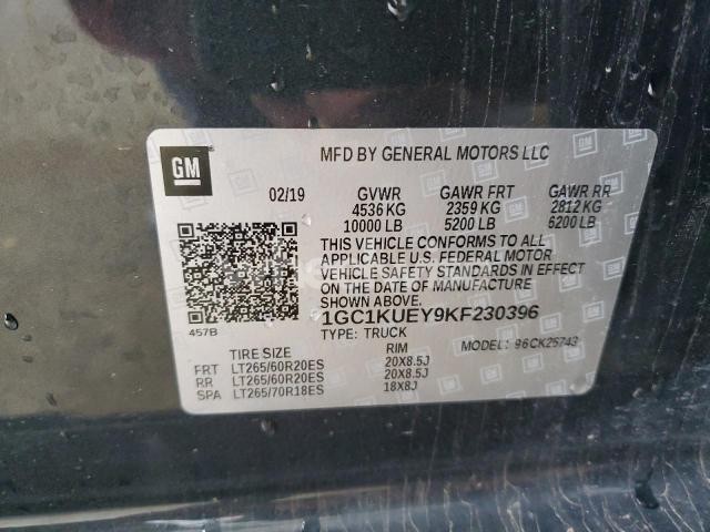 Photo 12 of 2019 CHEVROLET SILVERADO K2500 HIGH COUNTRY (VIN 1GC1KUEY9KF230396)