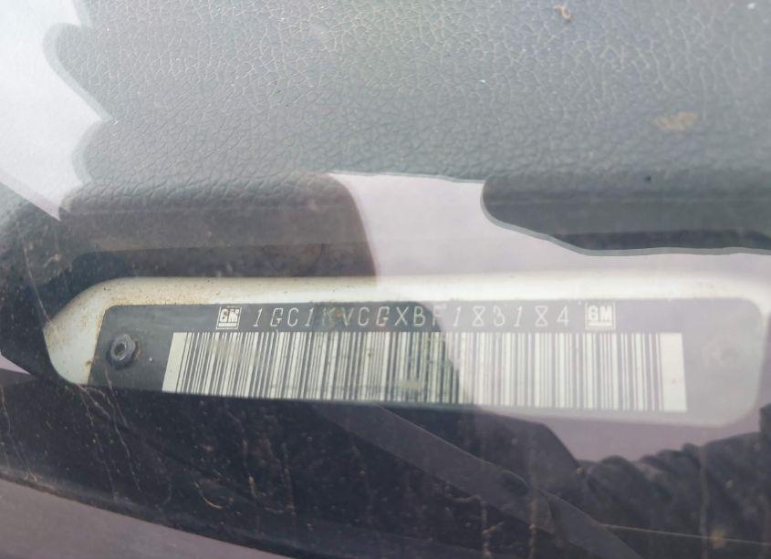 Photo 9 of 2011 Chevrolet Silverado 2500HD WORK TRUCK (VIN 1GC1KVCGXBF183184)