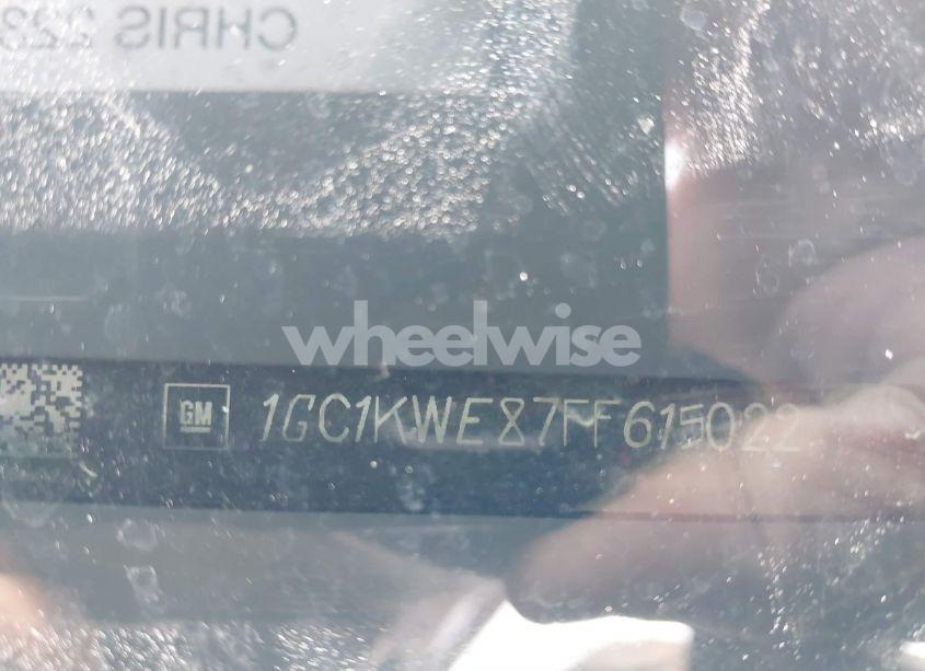 Photo 9 of 2015 Chevrolet Silverado 2500HD LTZ (VIN 1GC1KWE87FF615022)