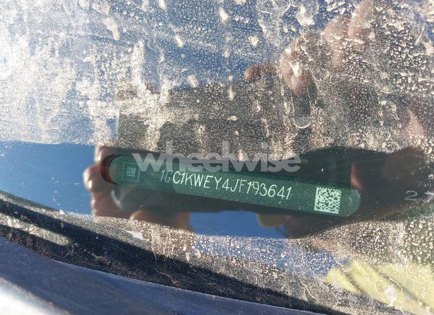 Photo 9 of 2018 Chevrolet Silverado 2500HD LTZ (VIN 1GC1KWEY4JF193641)