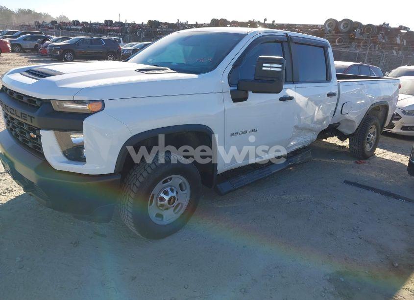Photo 2 of 2021 Chevrolet Silverado 2500HD 4WD LONG BED WT (VIN 1GC1YLE7XMF131184)