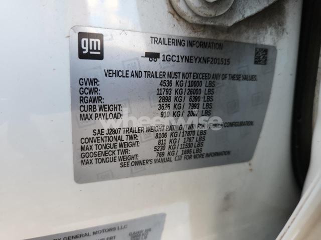 Photo 12 of 2022 CHEVROLET SILVERADO K2500 HEAVY DUTY LT N/A (VIN 1GC1YNEYXNF201515)