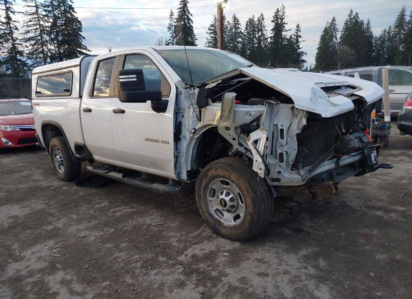 2020 Chevrolet Silverado 2500HD 4WD DOUBLE CAB STANDARD BED WT (VIN 1GC2YLE72LF301525) main photo