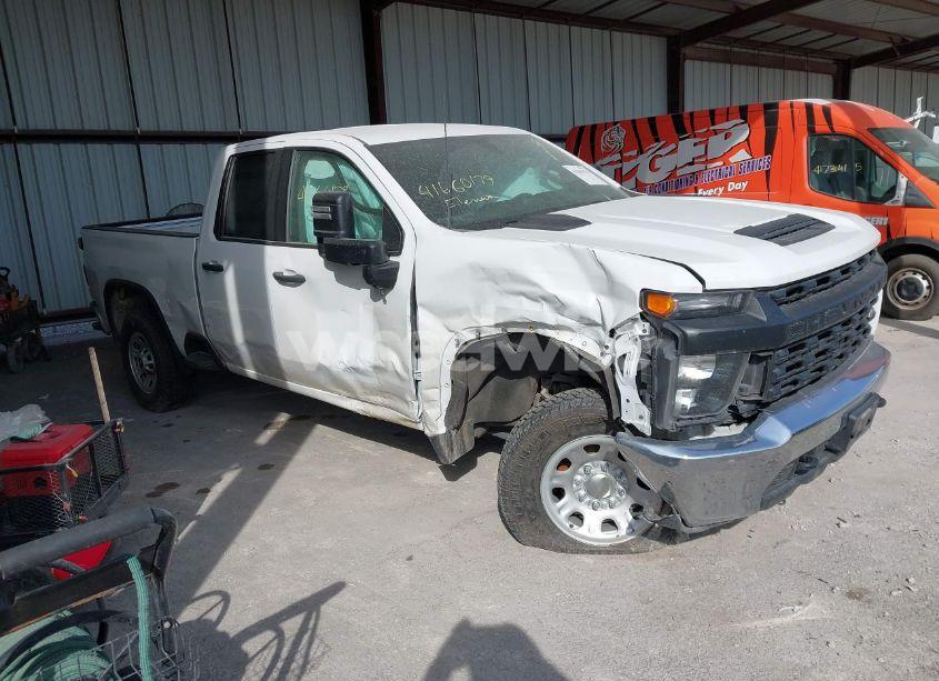 2022 Chevrolet Silverado 2500HD 4WD DOUBLE CAB STANDARD BED WT (VIN 1GC2YLE73NF218219) main photo