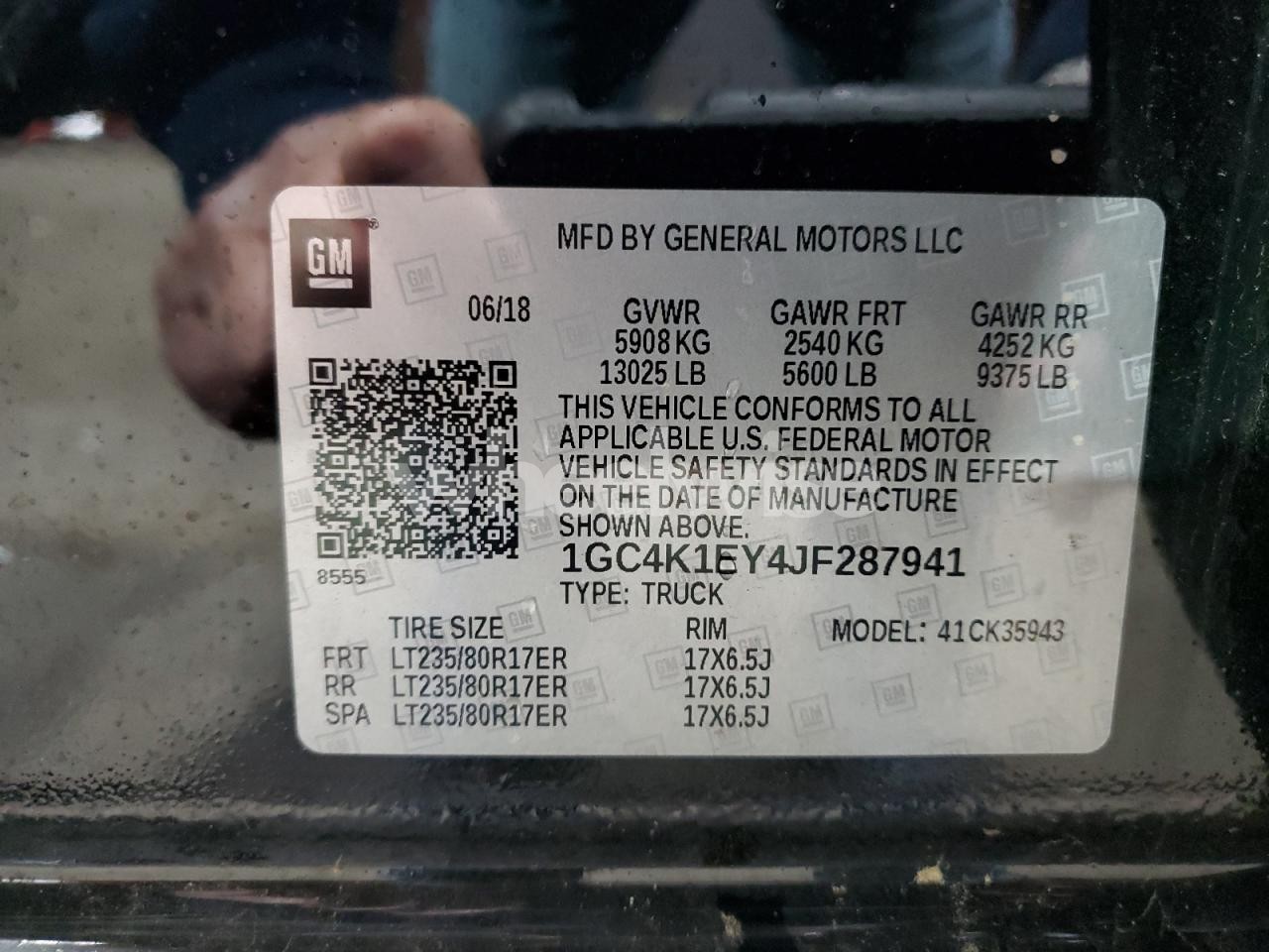 Photo 12 of 2018 CHEVROLET SILVERADO K3500 HIGH COUNTRY (VIN 1GC4K1EY4JF287941)