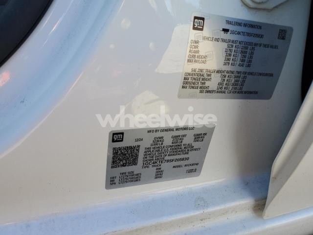 Photo 10 of 2025 CHEVROLET SILVERADO K3500 LT (VIN 1GC4KTE78SF205830)