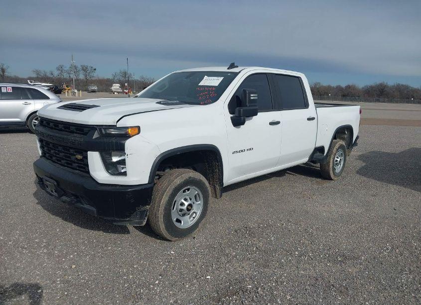 Photo 2 of 2021 Chevrolet Silverado 2500HD 2WD STANDARD BED WT (VIN 1GC4WLEY8MF191833)