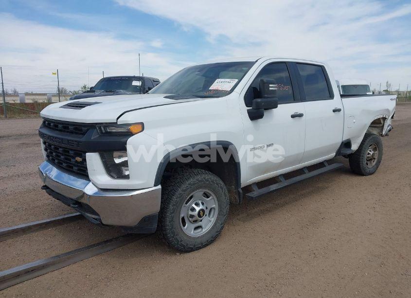 Photo 2 of 2021 Chevrolet Silverado 2500HD 4WD LONG BED WT (VIN 1GC4YLE73MF181762)