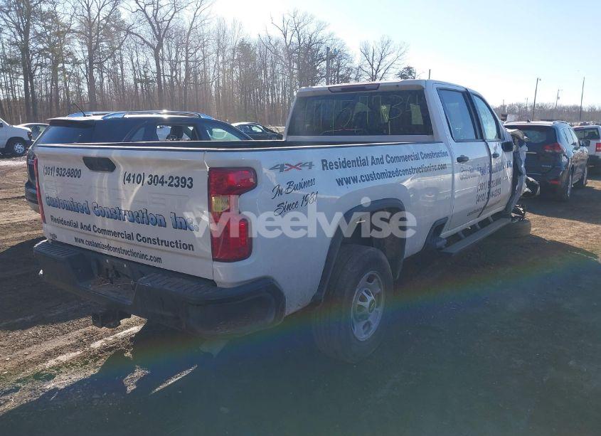 Photo 4 of 2021 Chevrolet Silverado 2500HD 4WD LONG BED WT (VIN 1GC4YLE76MF108840)