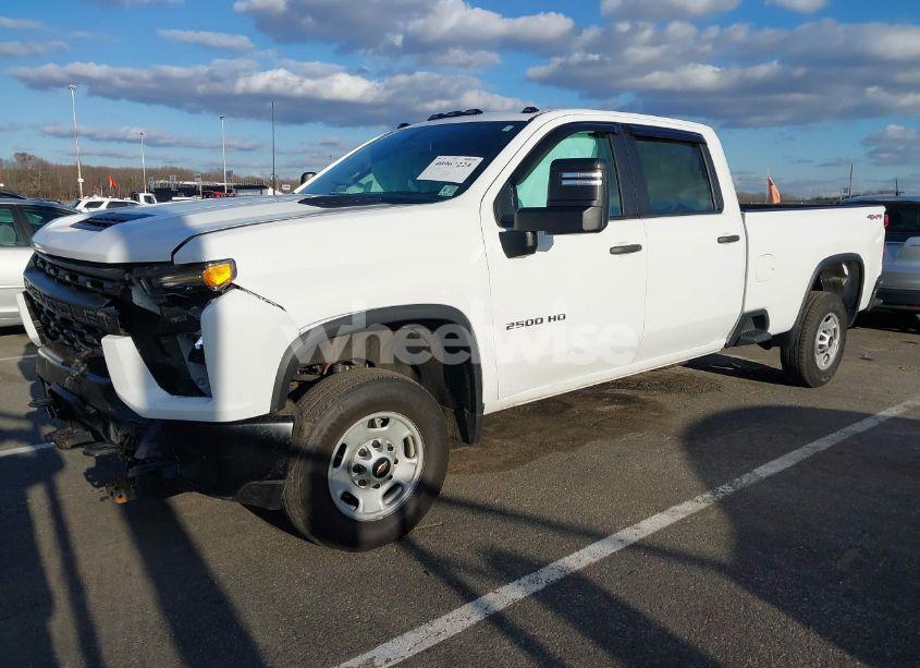 Photo 2 of 2022 Chevrolet Silverado 2500HD 4WD LONG BED WT (VIN 1GC4YLE76NF338346)