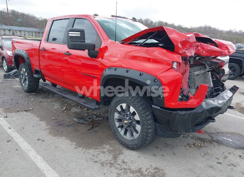 2021 Chevrolet Silverado 2500HD 4WD STANDARD BED CUSTOM (VIN 1GC4YME79MF140428) main photo