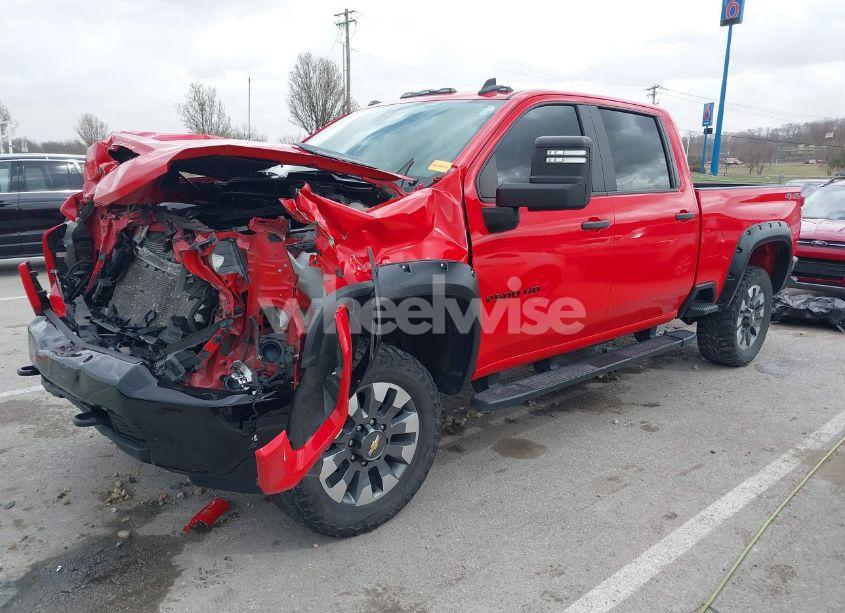 Photo 2 of 2021 Chevrolet Silverado 2500HD 4WD STANDARD BED CUSTOM (VIN 1GC4YME79MF140428)