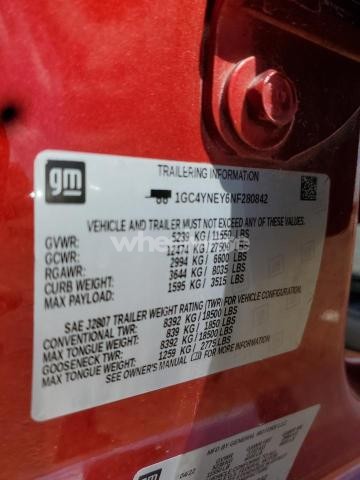 Photo 8 of 2022 CHEVROLET SILVERADO K2500 HEAVY DUTY LT N/A (VIN 1GC4YNEY6NF280842)