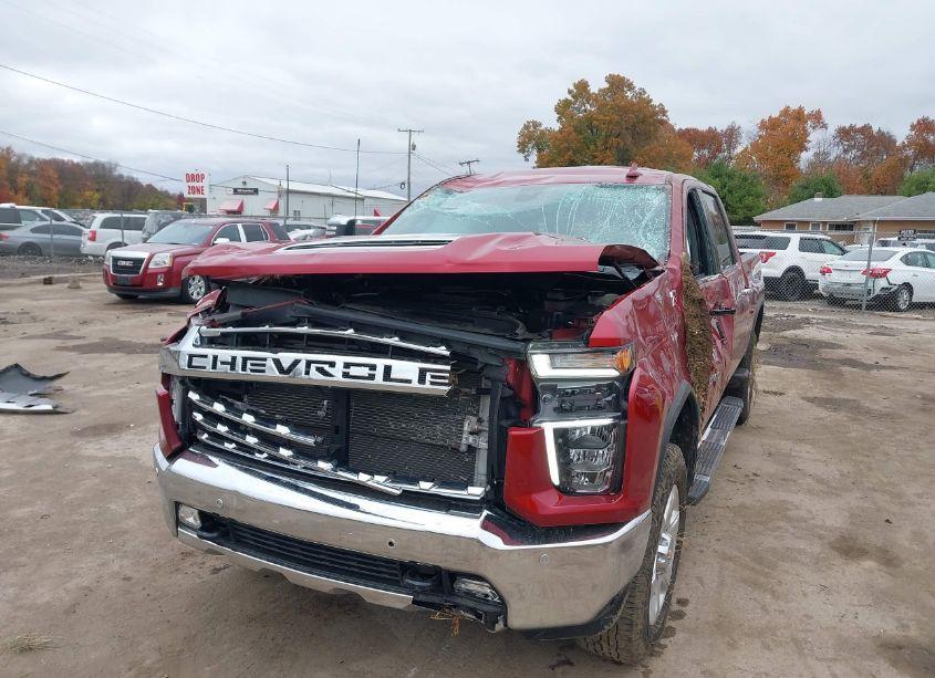 Photo 2 of 2021 Chevrolet Silverado 2500HD 4WD STANDARD BED LTZ (VIN 1GC4YPEYXMF162318)