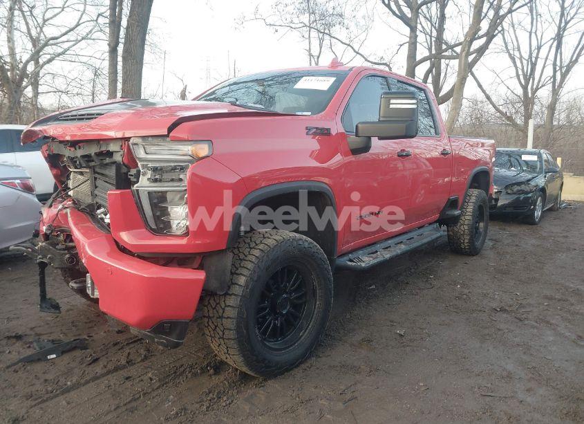 Photo 2 of 2022 Chevrolet Silverado 2500HD 4WD STANDARD BED LTZ (VIN 1GC4YPEYXNF356624)