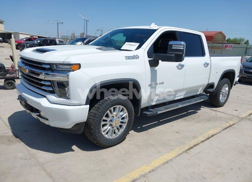 Photo 2 of 2021 Chevrolet Silverado 2500HD 4WD STANDARD BED HIGH COUNTRY (VIN 1GC4YREY3MF184575)
